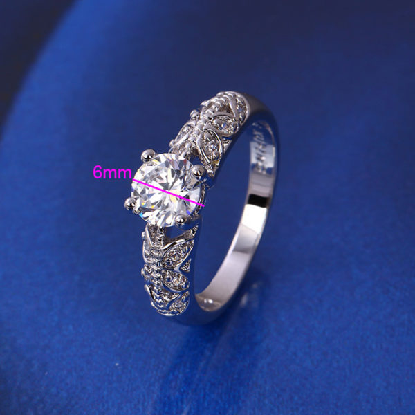 Hermoso Anillo De Compromiso